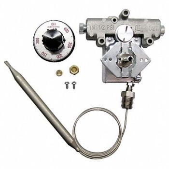 ROBERTSHAW Gas Cooking Control Tstat 1/4In 200-400, 6KXH6