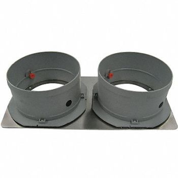 TJERNLUND Duct Take Off Kit 5In Galv and Plastic, 6KXZ1