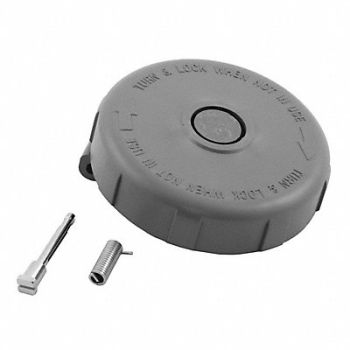 HUBBELL WT Cover Assembly For 30A Mech Gry, 6KYA8