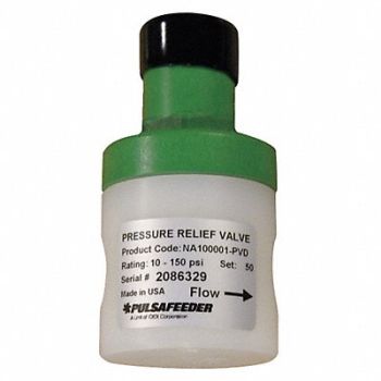 PULSAFEEDER Valve Pressure Relief GPM 15 316SS, 6KYF9