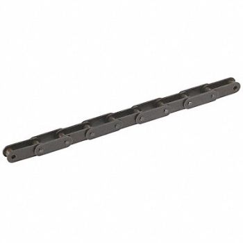 TSUBAKI Roller Chain 10ft Cottered Pin Steel, 6L514