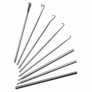MOODY TOOL Threaded Spring Tool Kit Light 8Pc, 6LEP7