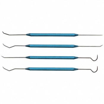 MOODY TOOL Double End Probe Set 25mm 4Pc, 6LEP9