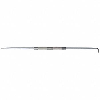 MOODY TOOL Machinist Scriber Straight/90 Deg, 6LEV7