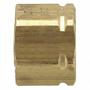 PARKER Plug Brass Comp 3/8In PK25, 6LG98