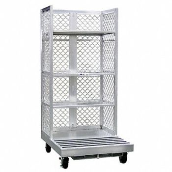 NEW AGE Forklift Order Picking Cart Al 12 In H, 6LGF4