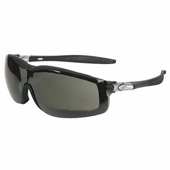 MCR SAFETY Safety Glasses Gray, 6LGY8