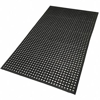 NOTRAX Drainage Runner Black 3 ft.x15 ft., 6LUL3