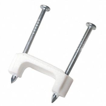 GARDNER BENDER Cable Staple 3/4In Plastic Romex Pk50, 6LVF0