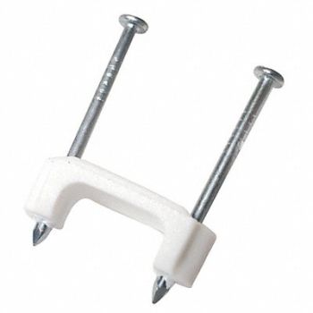 GARDNER BENDER Cable Staple 3/4In Plastic Romex Pk250, 6LVF2