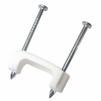GARDNER BENDER Cable Staple 3/4In Plastic Romex Pk500, 6LVF3