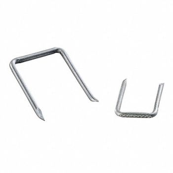 GARDNER BENDER Cable Staple 13/16In Steel Srv E Pk100, 6LVF4