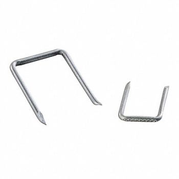 GARDNER BENDER Cable Staple 1-1/8In Steel Srv E Pk100, 6LVF5