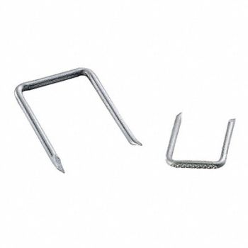 GARDNER BENDER Cable Staple 1-5/8In Steel Srv E Pk100, 6LVF6