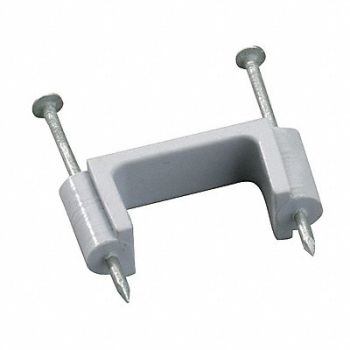 GARDNER BENDER Cable Staple 15/16In Plastic Serv E Pk50, 6LVG0