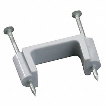 GARDNER BENDER Cable Staple 1-1/2In Plastic Serv E Pk2, 6LVG1