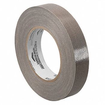 TAPECASE PTFE Tape 1/2 in x 36 yd 11.7mil Brown, 15D333