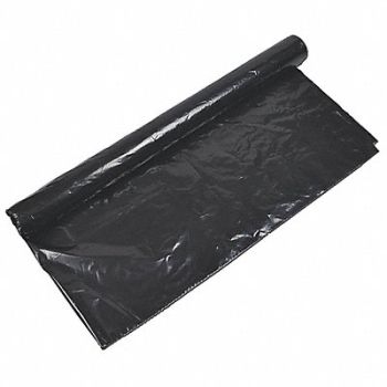 GRAINGER APPROVED Poly Sheeting Standard LDPE Open PK250, 6MFR6