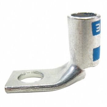 THOMAS BETTS OneHoleLugCmprsnConn STD Blue 24, 6MFR8