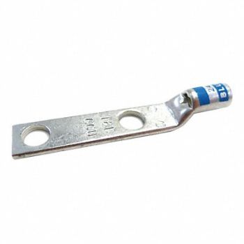 THOMAS BETTS TwoHoleLugCmprsnConn STD Blue 24, 6MFR9