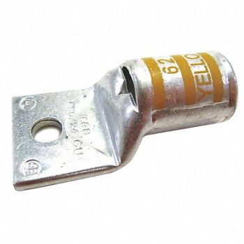 THOMAS BETTS OneHoleLugCmprsnConn STD Yellow 62, 6MFV2