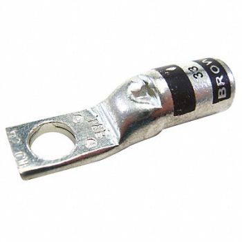 THOMAS BETTS OneHoleLugCmprsnConn STD Brown 33, 6MFV5