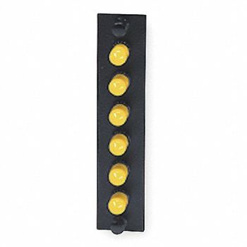 HUBBELL PREMISE WIRING Adapter Panel ST, 6MH99