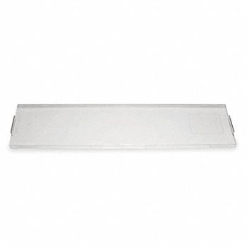 HUBBELL PREMISE WIRING Clear Block Cover 2.30 in W 9.90 in L, 6MJ72