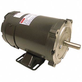 DAYTON DC Motor 1/2 HP 1800 rpm 12V DC 56C TEFC, 6ML02