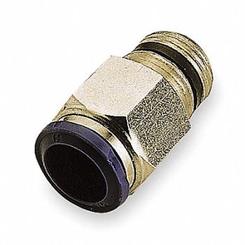 AIGNEP USA Male Connect 1/2 In Tube/MNPT Brass PK10, 6MN07