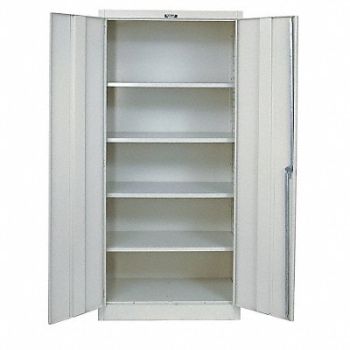 HALLOWELL K3861 Storage Cabinet 78 x36 x24 Tan 4Shlv, 6MNY9