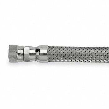 HOSE MASTER Cryogenic Hose Assembly 1/2 I.D.12 ft., 6MP62