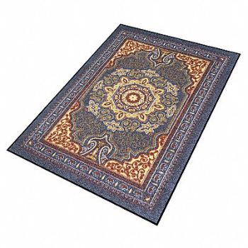 NOTRAX Carpeted Entrance Mat Sapphire 4ft.x6ft., 6MRW1