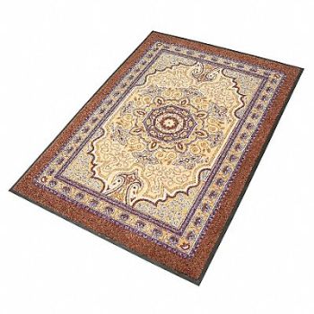 NOTRAX Carpeted Entrance Mat Mocha 5ft. x 8ft., 6MRW8