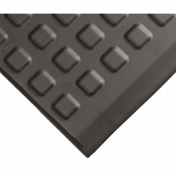 WEARWELL Modular Antifatigue Mat Black 2ft.x5ft., 6NAU5