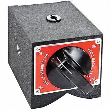 STARRETT Magnetic Indicator Holder 150 Lb 3/8-24, 6NAW6