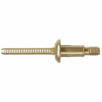 MAGNABULB Rivet Domed 1/4 In Dia .425 Grip Pk25, 6NCT3