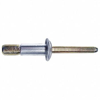 MAGNA-LOK Rivet Truss 3/16 Dia .062 Grip Pk25, 6NCU9