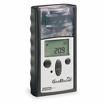 INDUSTRIAL SCIENTIFIC Single Gas Detector Oxygen, 6NE65