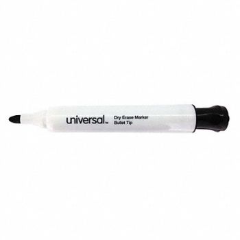 UNIVERSAL Dry Erase Marker Set Bullet PK4, 6NEA3