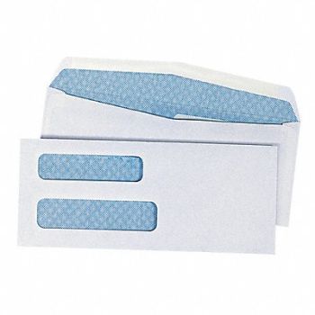 UNIVERSAL Window Envelope Gummed Flap PK500, 6NER1