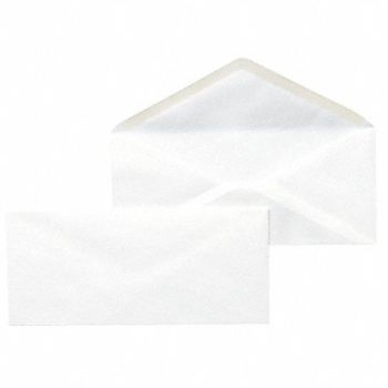 UNIVERSAL Business Envelopes Gummed Flap PK500, 6NER4