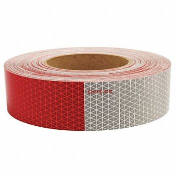 ORALITE Reflective Tape W 1.75 In Red/White, 6NGD1