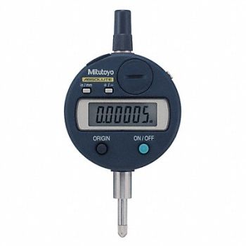 MITUTOYO Digital Indicator 0.50 In Range Lug Back, 6NRA3