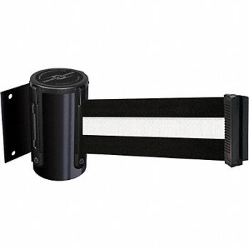 TENSABARRIER Retractable Belt Barrier Blk Wht Stripe, 6NW02
