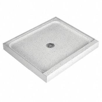 FIAT PRODUCTS Shower Floor Rectangle 36 in x 32 in, 6NWU8