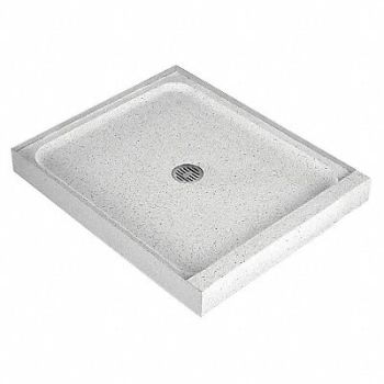 FIAT PRODUCTS Shower Floor Rectangle 48 in x 32 in, 6NWU9