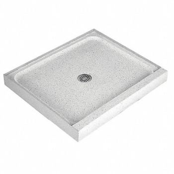 FIAT PRODUCTS Shower Floor Rectangle 60 in x 34 in, 6NWX3