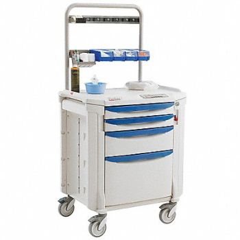 METRO Procedure Cart 63 3/16 Hx22 3/8Wx34 1/4D, 6NXJ0