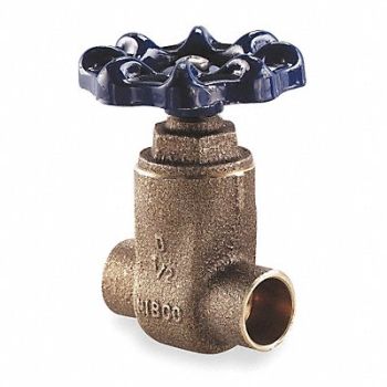 NIBCO Gate Valve 2 in Solder Bronze, 6P975